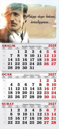 2027 Yılı Gemici Takvimi-Özdemir Asaf