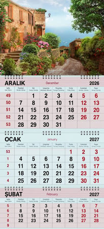 2027 Yılı Gemici Takvimi----DENİZE DOĞRU