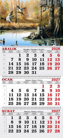 2027 Yılı Gemici Takvimi-Orman