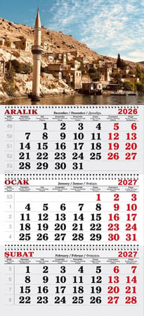  2027 Yılı Gemici Takvimi----HALFETİ SAVAŞAN KÖYÜ ŞANLIURFA