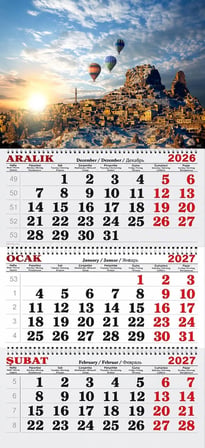 2027 Yılı Gemici Takvimi----UÇHİSAR KALESİ