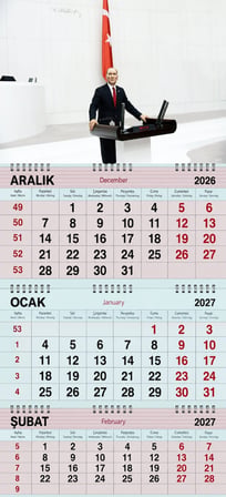 2027 Yılı Gemici Takvimi ---ATATÜRK MECLİS KÜRSÜSÜNDE
