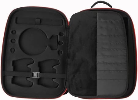 COSMOSTECH Ps5 Pro (CD-Dijital),Ps5 Fat (CD- Dijital) ile Uyumlu Taşıma Çantası Gri