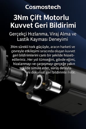 Cosmostech Pxn V99 Direksiyon Seti –Ps5-Ps4-XboX-Pc Uyumlu