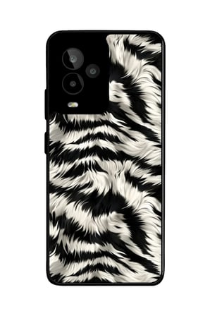 General Mobile Gm 24 Pro Uyumlu Zebra Tasarımlı Parlak Silikon Kılıf