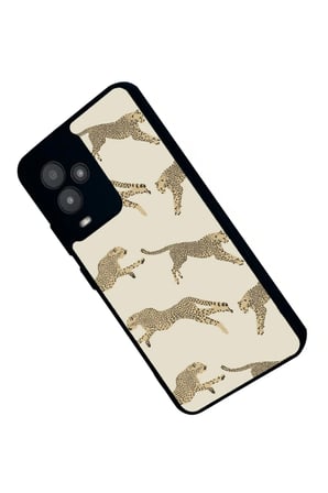 General Mobile Gm 24 Pro Uyumlu Leopar Tasarımlı Parlak Silikon Kılıf