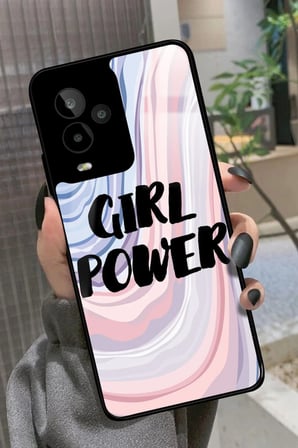 General Mobile Gm 24 Pro Uyumlu Girl Power Tasarımlı Parlak Silikon Kılıf