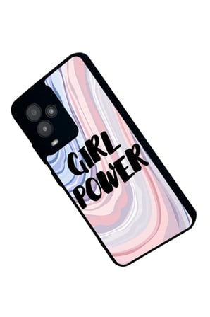 General Mobile Gm 24 Pro Uyumlu Girl Power Tasarımlı Parlak Silikon Kılıf