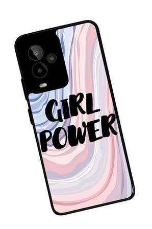 General Mobile Gm 24 Pro Uyumlu Girl Power Tasarımlı Parlak Silikon Kılıf