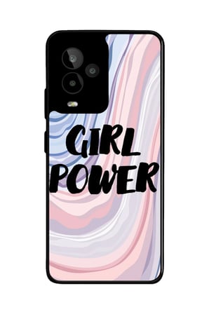 General Mobile Gm 24 Pro Uyumlu Girl Power Tasarımlı Parlak Silikon Kılıf