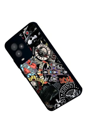 General Mobile Gm 24 Pro Uyumlu Poster Tasarımlı Parlak Silikon Kılıf