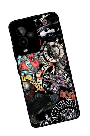 General Mobile Gm 24 Pro Uyumlu Poster Tasarımlı Parlak Silikon Kılıf