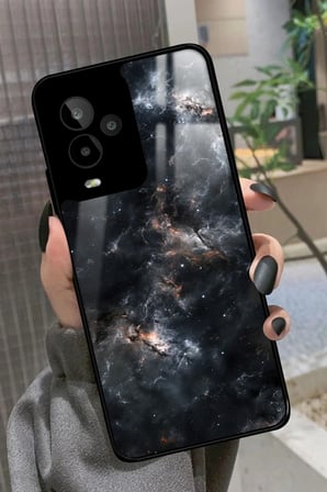 General Mobile Gm 24 Pro Uyumlu Soyut Sanat Tasarımlı Parlak Silikon Kılıf