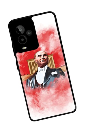 General Mobile Gm 24 Pro Uyumlu Atatürk Tasarımlı Parlak Silikon Kılıf