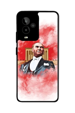 General Mobile Gm 24 Pro Uyumlu Atatürk Tasarımlı Parlak Silikon Kılıf
