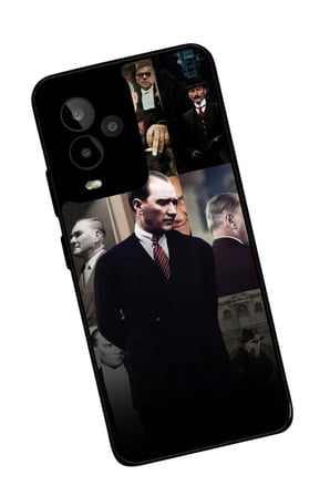 General Mobile Gm 24 Pro Uyumlu Atatürk Poster Tasarımlı Parlak Silikon Kılıf