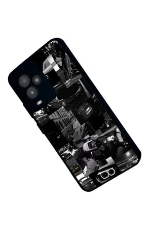 General Mobile Gm 24 Pro Uyumlu Araba Posteri Tasarımlı Parlak Silikon Kılıf