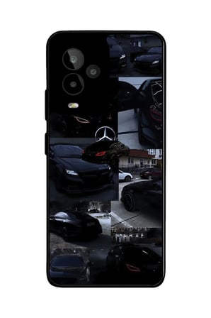 General Mobile Gm 24 Pro Uyumlu Araba Tasarımlı Parlak Silikon Kılıf