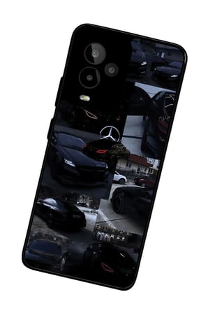 General Mobile Gm 24 Pro Uyumlu Araba Tasarımlı Parlak Silikon Kılıf