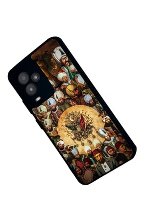 General Mobile Gm 24 Pro Uyumlu Padişah Tasarımlı Parlak Silikon Kılıf