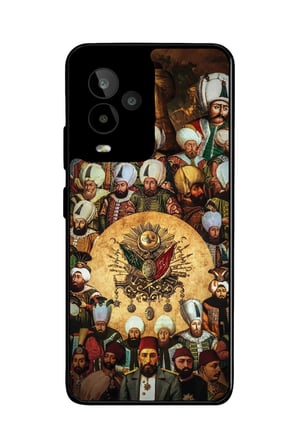 General Mobile Gm 24 Pro Uyumlu Padişah Tasarımlı Parlak Silikon Kılıf