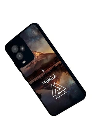 General Mobile Gm 24 Pro Uyumlu Valhalla Tasarımlı Parlak Silikon Kılıf