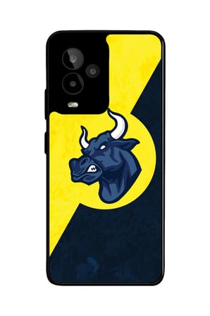 General Mobile Gm 24 Pro Uyumlu Boğa Tasarımlı Parlak Silikon Kılıf