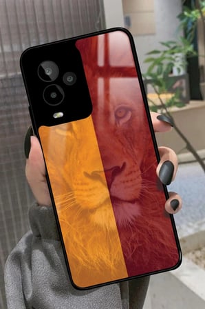 General Mobile Gm 24 Pro Uyumlu Aslan Tasarımlı Parlak Silikon Kılıf