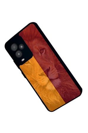 General Mobile Gm 24 Pro Uyumlu Aslan Tasarımlı Parlak Silikon Kılıf
