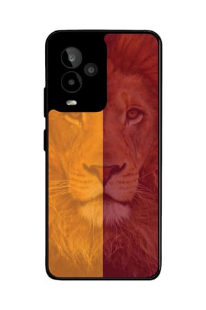 General Mobile Gm 24 Pro Uyumlu Aslan Tasarımlı Parlak Silikon Kılıf