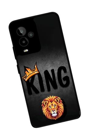 General Mobile Gm 24 Pro Uyumlu Aslan - King Tasarımlı Parlak Silikon Kılıf