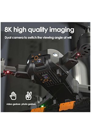 Astro 1080P HD Kameralı Drone Katlanabilir Taşıma Çantalı 4 Pervaneli Havada Stabil Kalma Sensörlü
