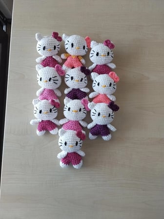 Hello kitty anahtarlik