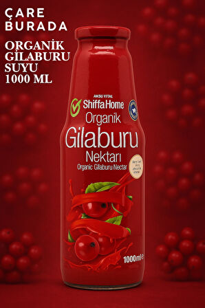 Organik Gilaburu Nektarı 1000 Ml