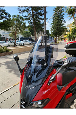 Gilera Nexus 500 Siperlik Ön Cam 2004 2008 Model 58cm Açıkfüme Renkli 4mm UZUN CAM
