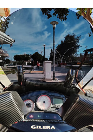 Gilera Nexus 500 Siperlik Ön Cam 2004 2008 Model 58cm Açıkfüme Renkli 4mm UZUN CAM