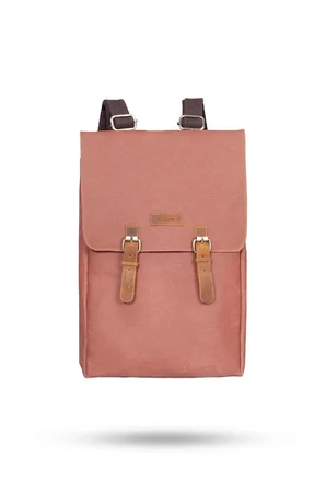 Design 02 15.6 Inch Kanvas Laptop Sırt Çantası