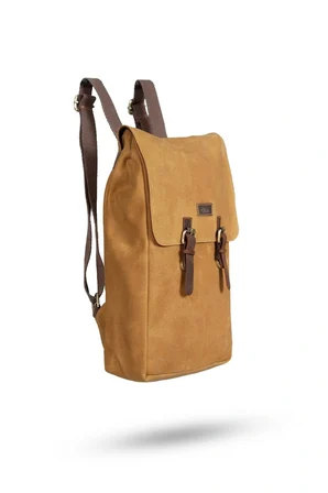 Design 02 15.6 Inch Kanvas Laptop Sırt Çantası
