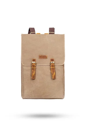 Design 02 15.6 Inch Kanvas Laptop Sırt Çantası