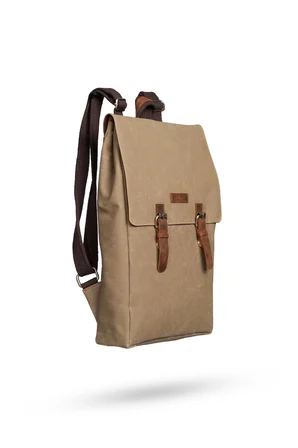 Design 02 15.6 Inch Kanvas Laptop Sırt Çantası