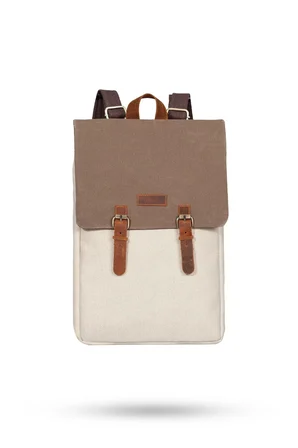 Design 02 15.6 Inch Kanvas Laptop Sırt Çantası