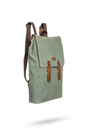 Design 02 15.6 Inch Kanvas Laptop Sırt Çantası