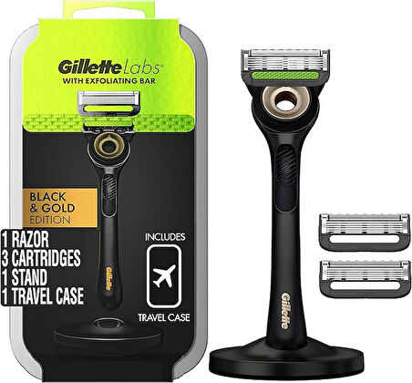 Gillette Labs Tıraş Seti - Gold Edition