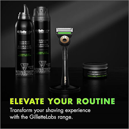Gillette Labs Tıraş Seti - Gold Edition