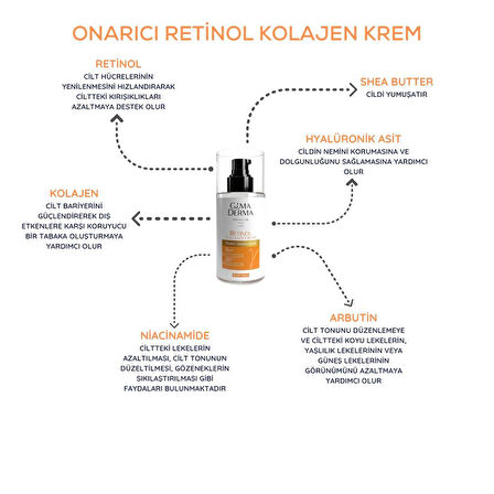 Glikolik Asit Tonik ve Retinol Kolajen Krem Seti