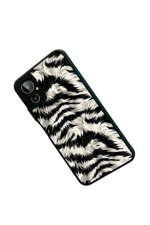 General Mobile Gm 23 SE Uyumlu Zebra Tasarımlı Parlak Silikon Kılıf
