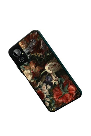General Mobile Gm 23 SE Uyumlu Karışık Çiçek Tasarımlı Parlak Silikon Kılıf