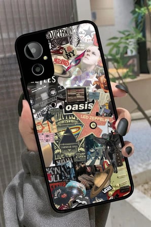 General Mobile Gm 23 SE Uyumlu Poster Tasarımlı Parlak Silikon Kılıf