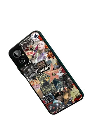 General Mobile Gm 23 SE Uyumlu Poster Tasarımlı Parlak Silikon Kılıf