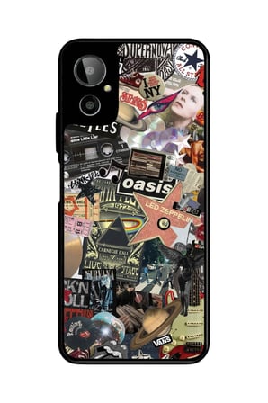 General Mobile Gm 23 SE Uyumlu Poster Tasarımlı Parlak Silikon Kılıf